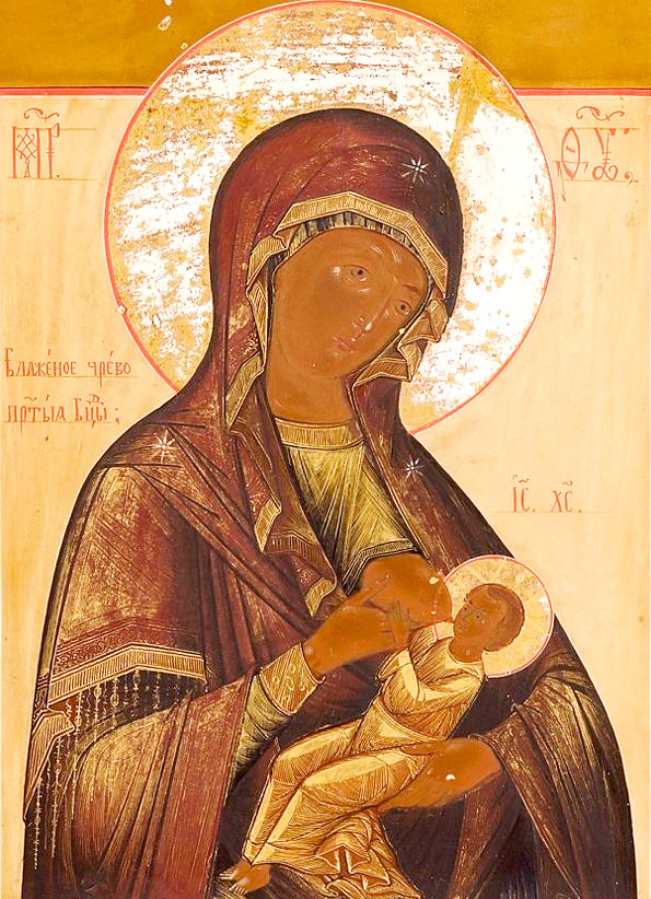 Барловская «Блаженное Чрево» икона Божией Матери