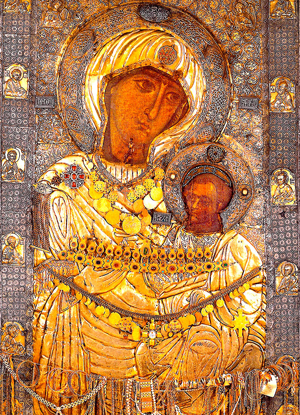 Иверская икона Божией Матери (XI в. Иверский мон., Афон)