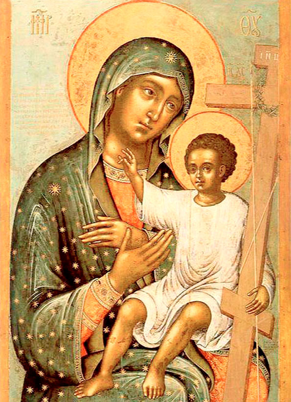 Новоникитская икона Божией Матери (XVII в. Музей «Московский Кремль», Москва)