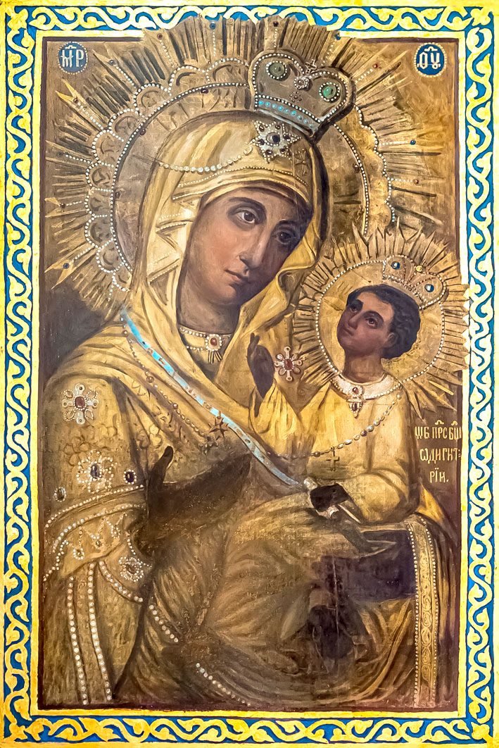 Виленская икона Божией Матери (XVII в. Музей истории религии, Санкт-Петербург)
