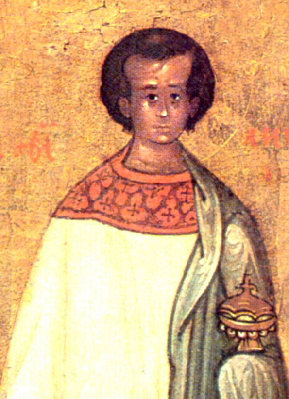 Ап. Филипп, единый от семи диаконов (Фрагмент иконы. XVI в. Государственный Русский музей, Санкт-Петербург)