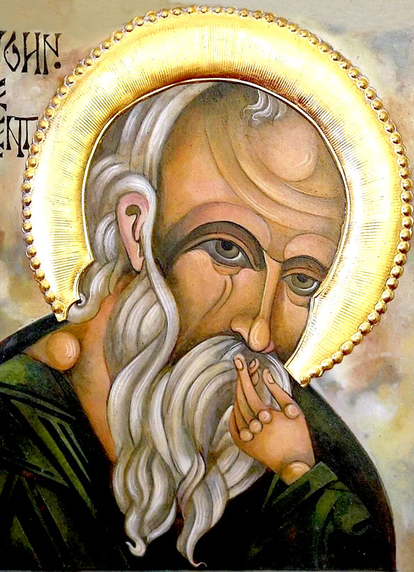Прп. Иоанн молчальник, бывший еп. Колонийский