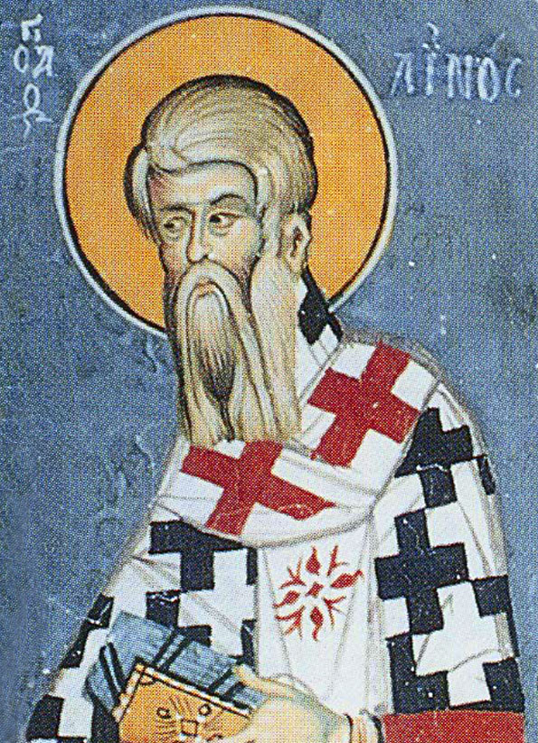 Ап. от 70-ти Лин (Фрагмент фрески. 1400 г. Мон. Святого Иоанна Лампадиста, Кипр)