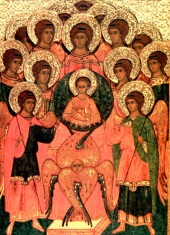 Собор Архангела Гавриила (Икона. XVI в. Московский Кремль, Благовещенский собор)