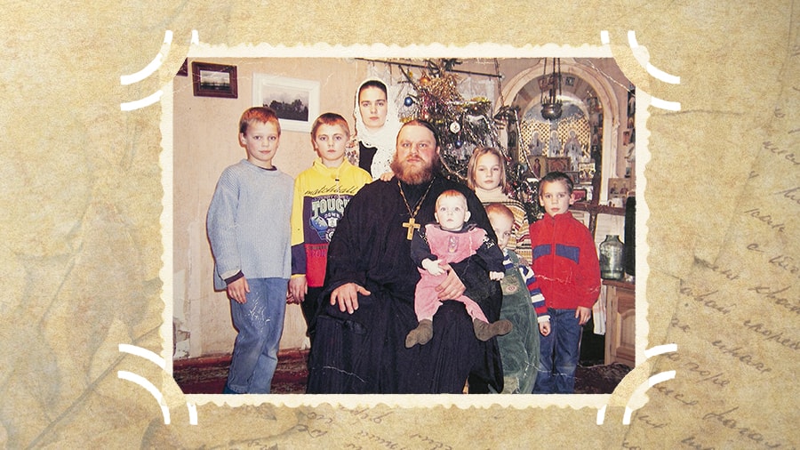 Геннадий Михеткин с детьми