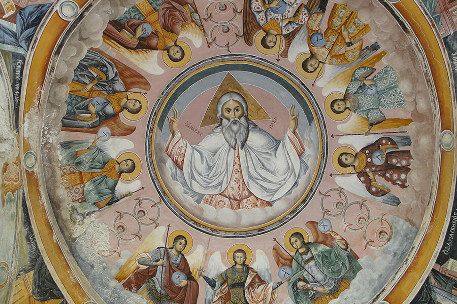 фрески монастырь