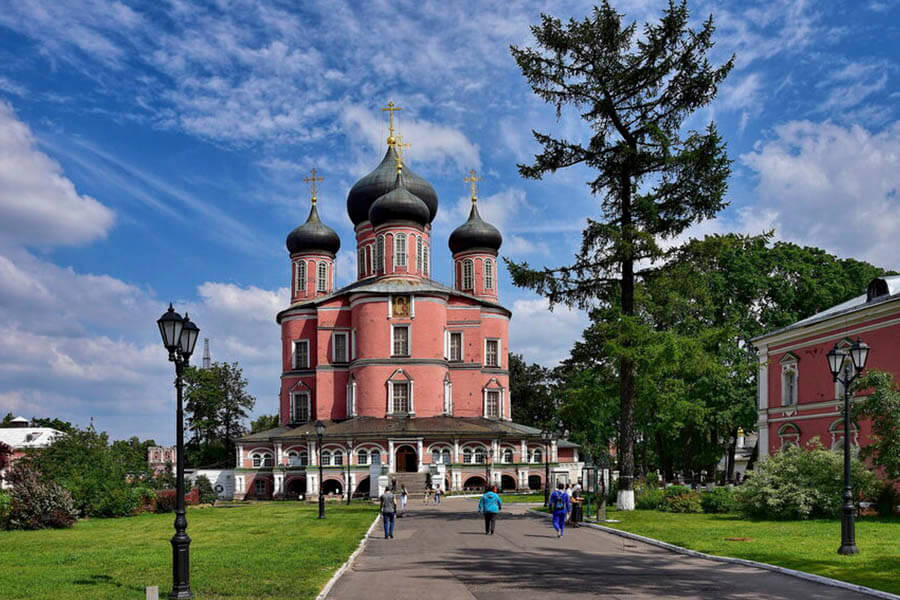 донской монастырь в москве фото