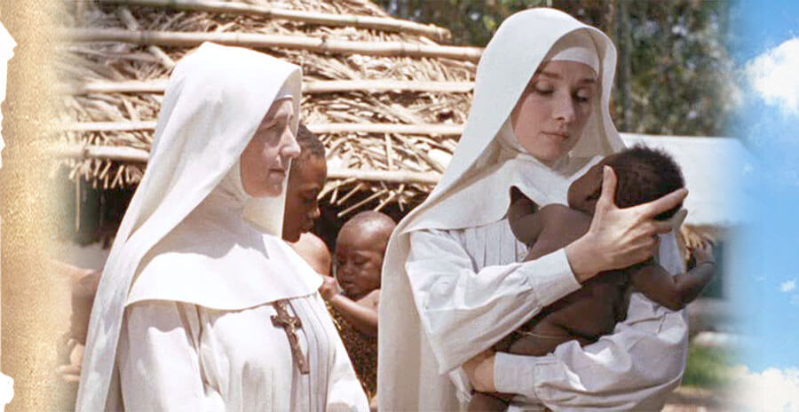 история монахини с одри хепберн