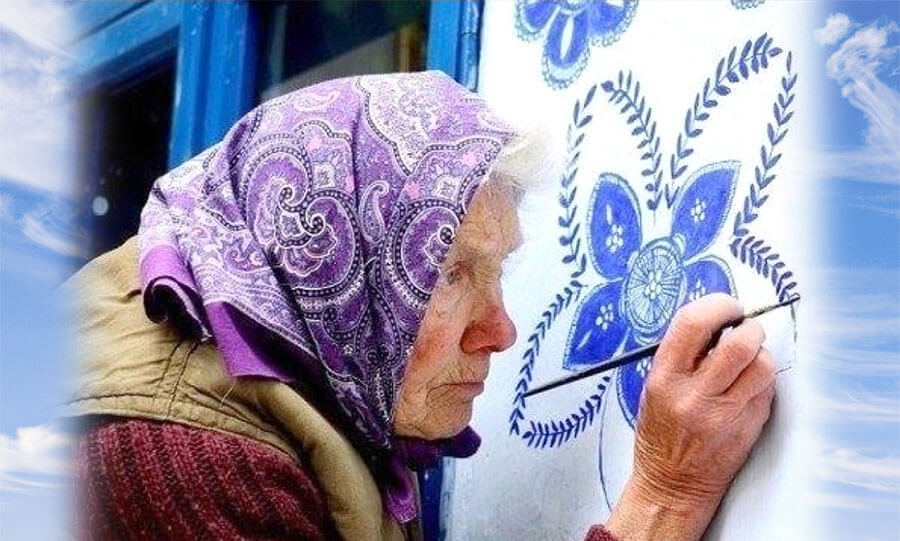 90-летняя художница
