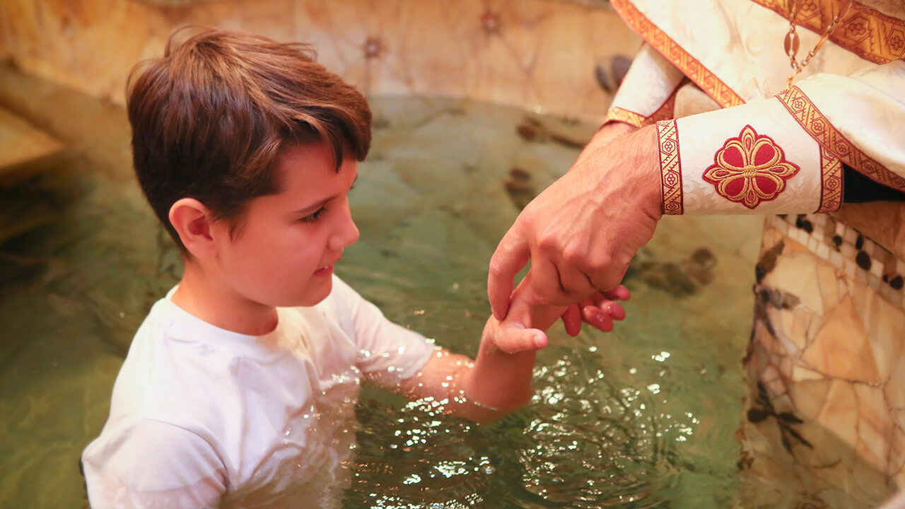 святое крещение