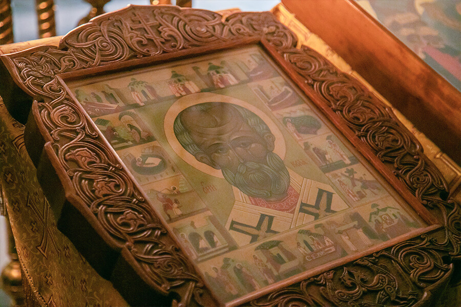 праздничная икона святителя Николая
