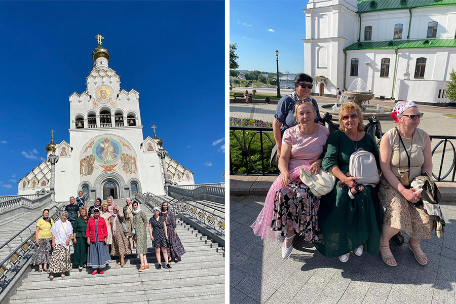 храм, паломническая группа