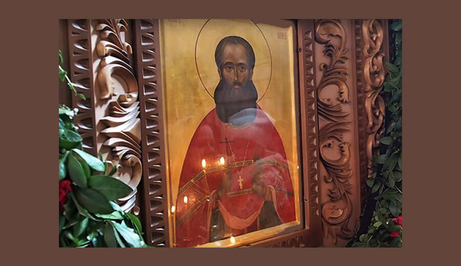 икона святого Михаила Новицкого 
