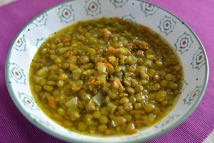 суп из чечевицы зеленой постный рецепт классический