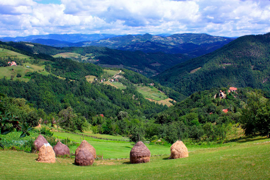 горы природа сербия 
