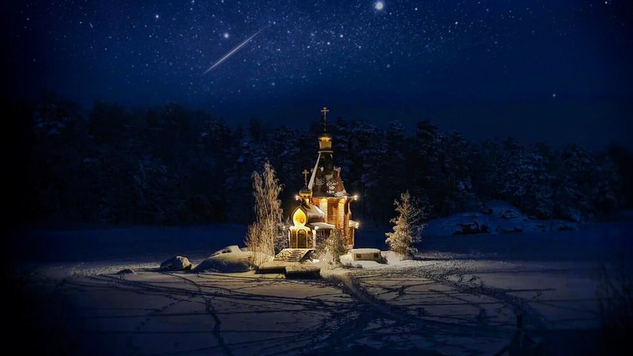 Красноярск маленький храм