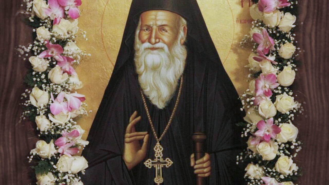 Паисий святогорец акафист. Икона Святого Порфирия Кавсокаливита.
