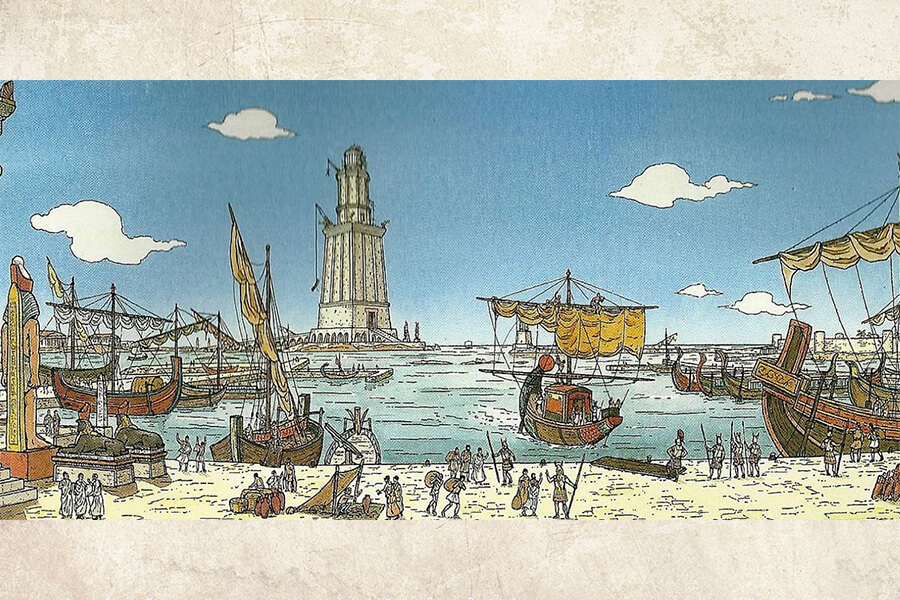 Александрийский порт 