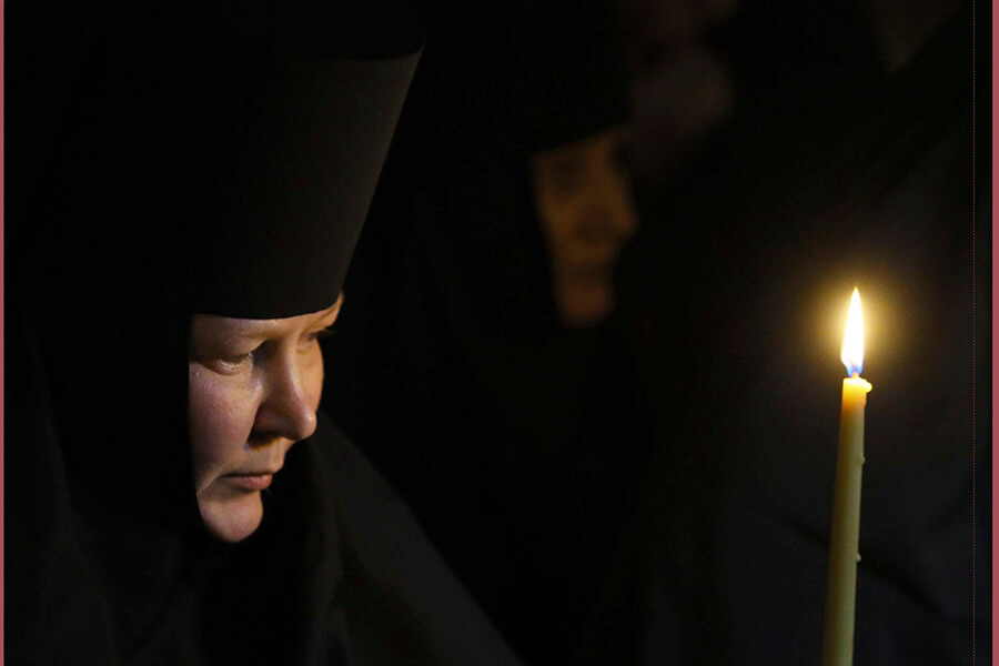 монахини Свято-Елисаветинского монастыря 