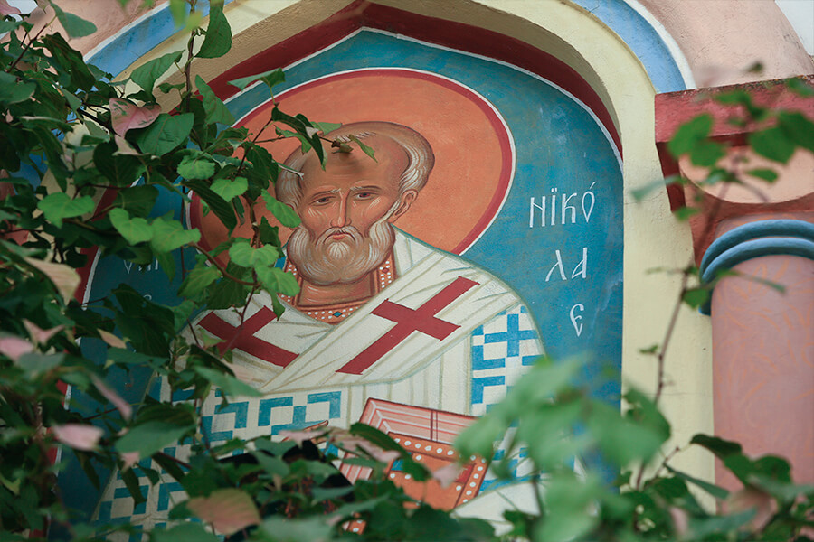 фреска святителя Николая
