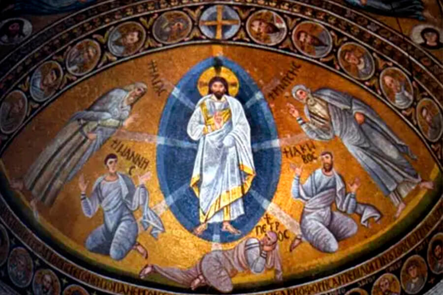 мозаика Воскресший Христос