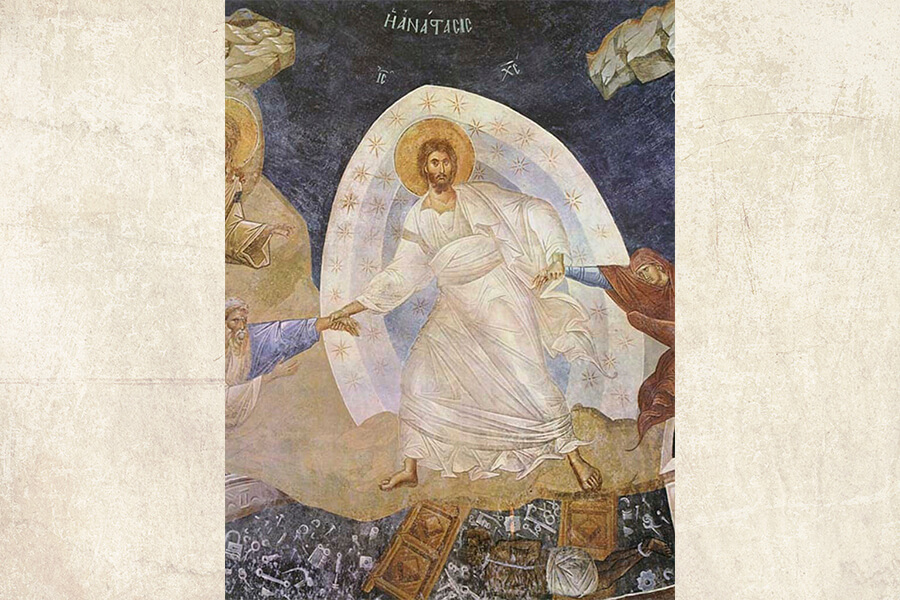 фреска Воскресения