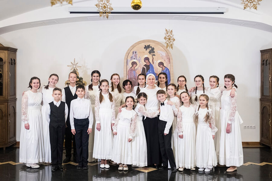 детский хор Свято-Елисаветинского монастыря