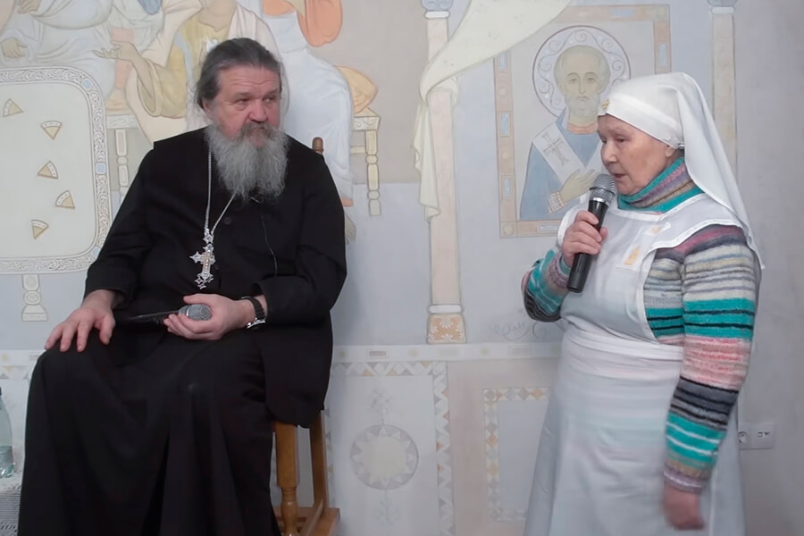 сестра милосердия Свято-Елисаветинского монастыря 