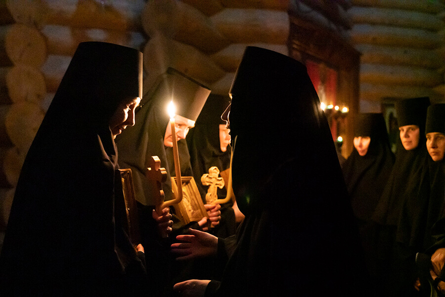 Перед постригом в монахини