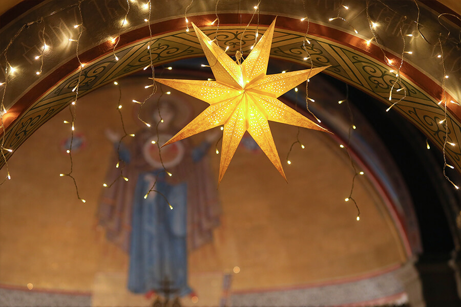 звезда в храме Свято-Елисаветинский монастырь