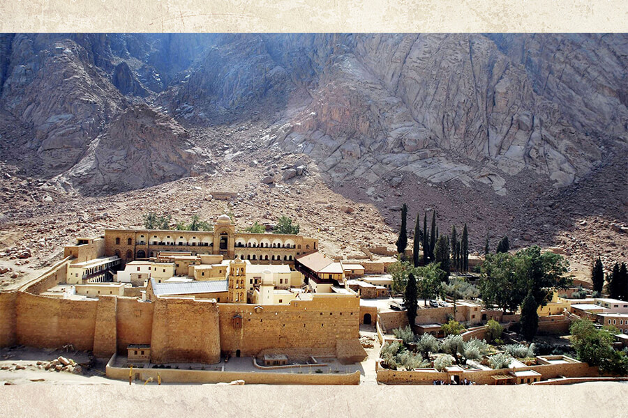 Монастырь святой Екатерины на горе Синай 