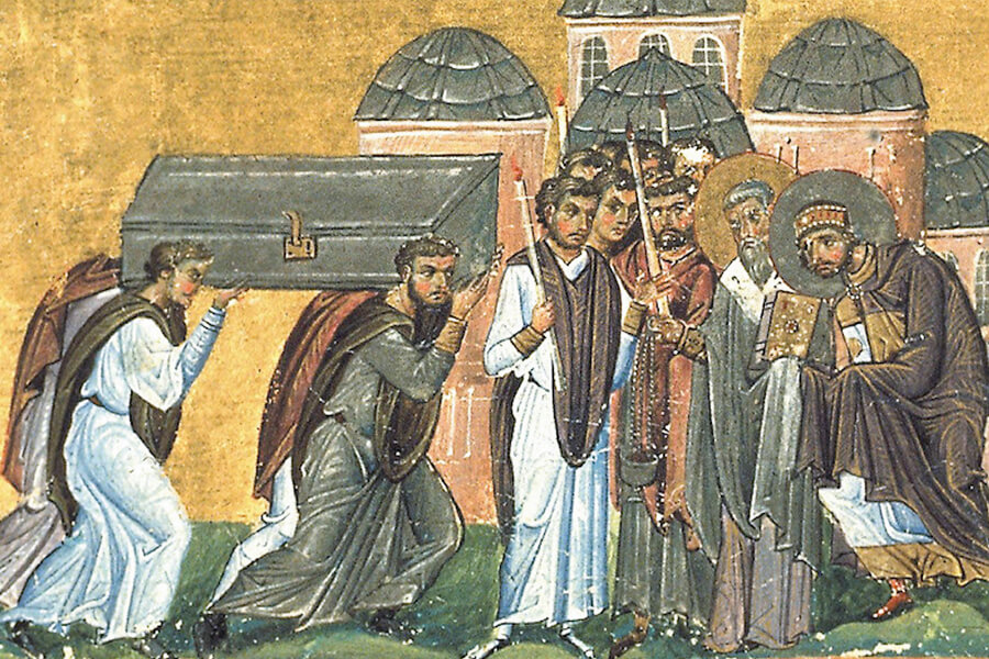Перенесение мощей Иоанна Златоуста в Константинополь