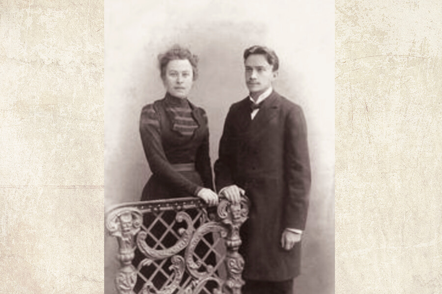Роман Иванович с супругой Анной 