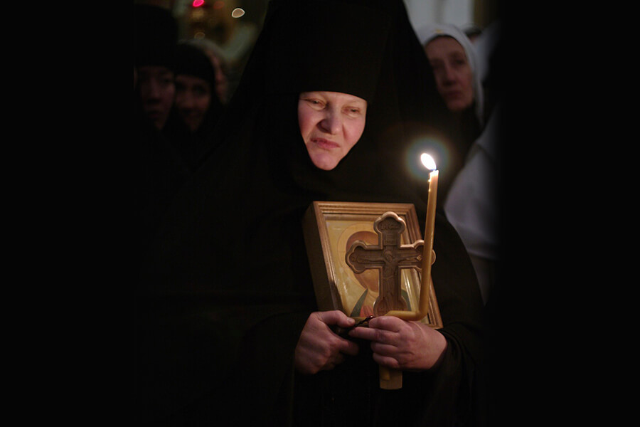 монахини Свято-Елисаветинского монастыря  