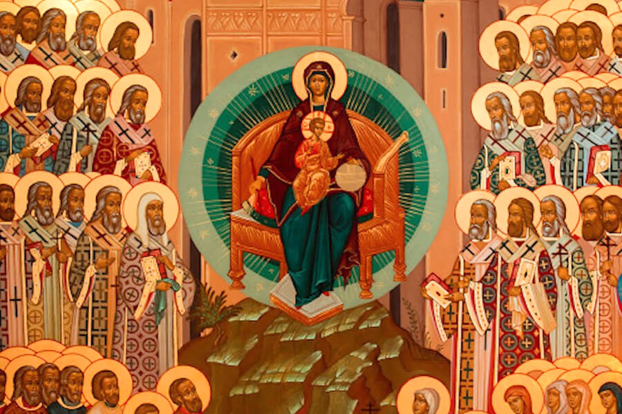 икона собор святых