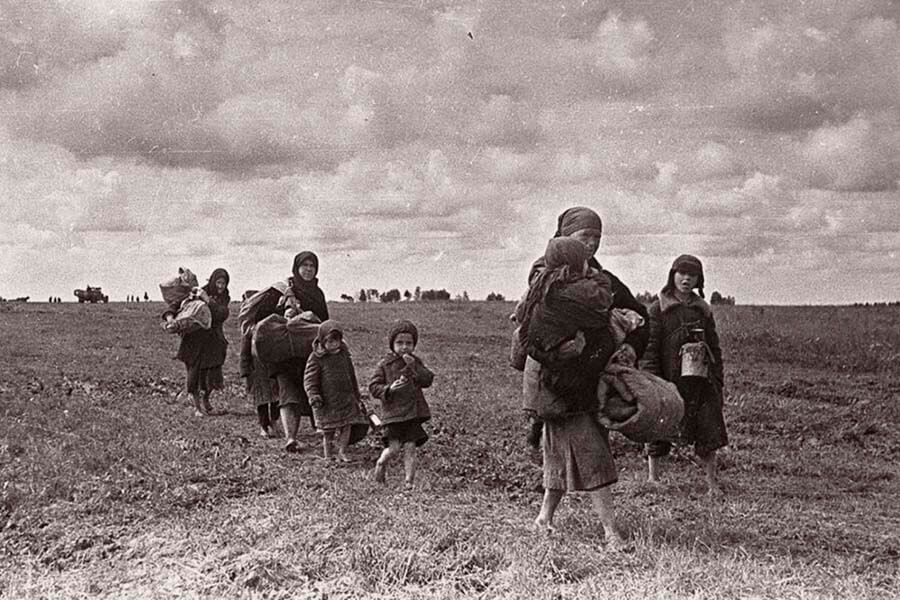 женщины и дети во время войны