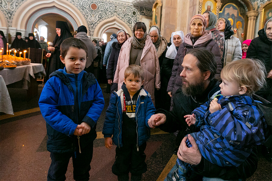 Дмитрий Кунцевич с семьей