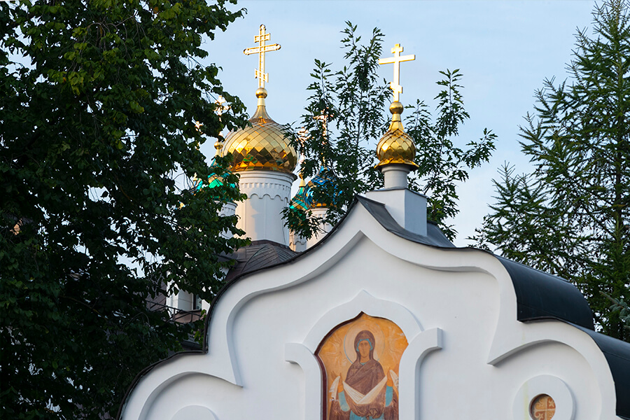 фреска покров Богородицы