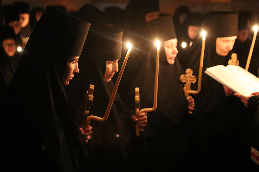 монахини Свято-Елисаветинского монастыря