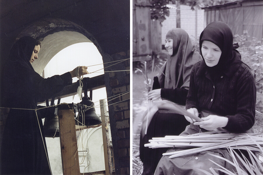 юные монахини свято-елисаветинского монастыря