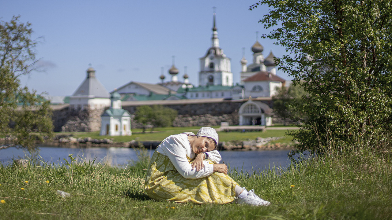 Евгения гид на Соловках