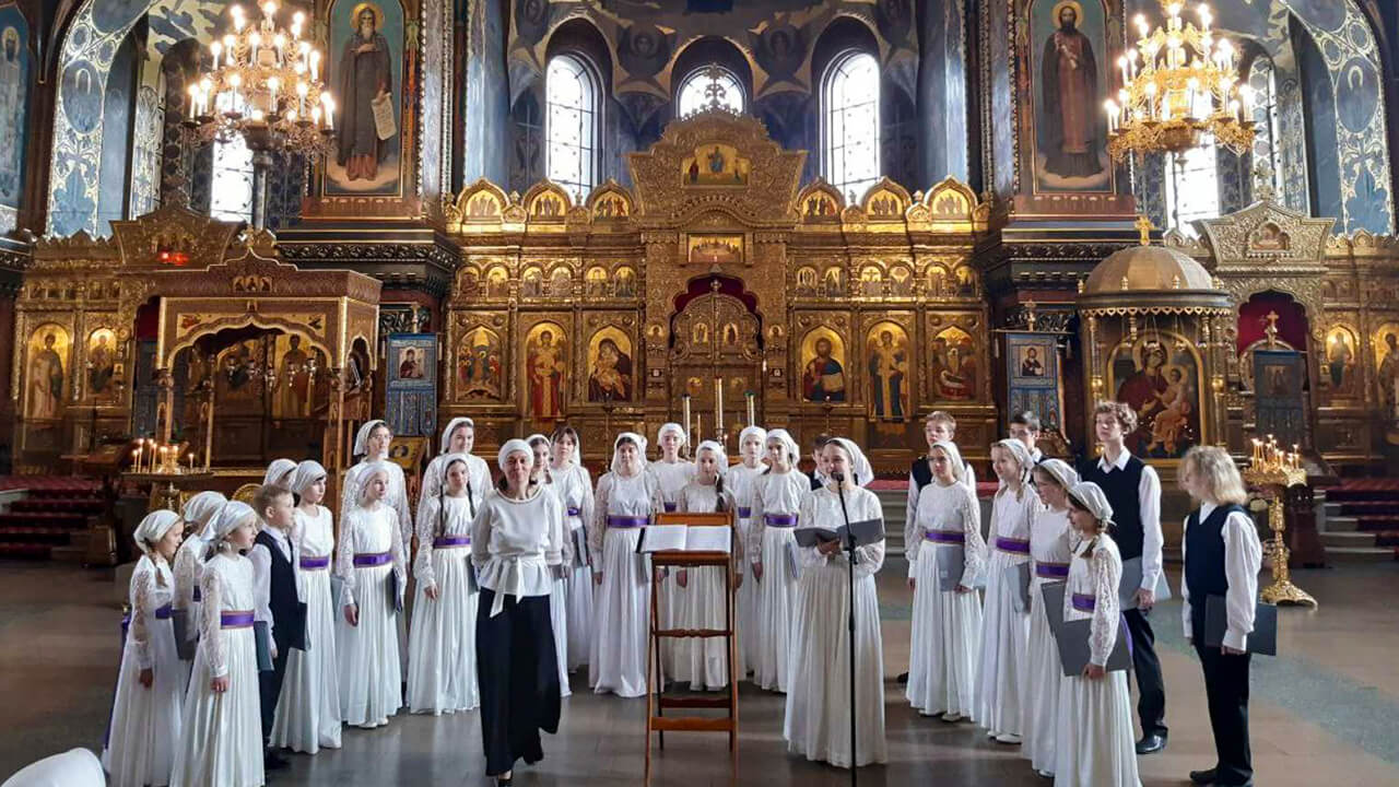 Детско-юношеский хор нашего монастыря