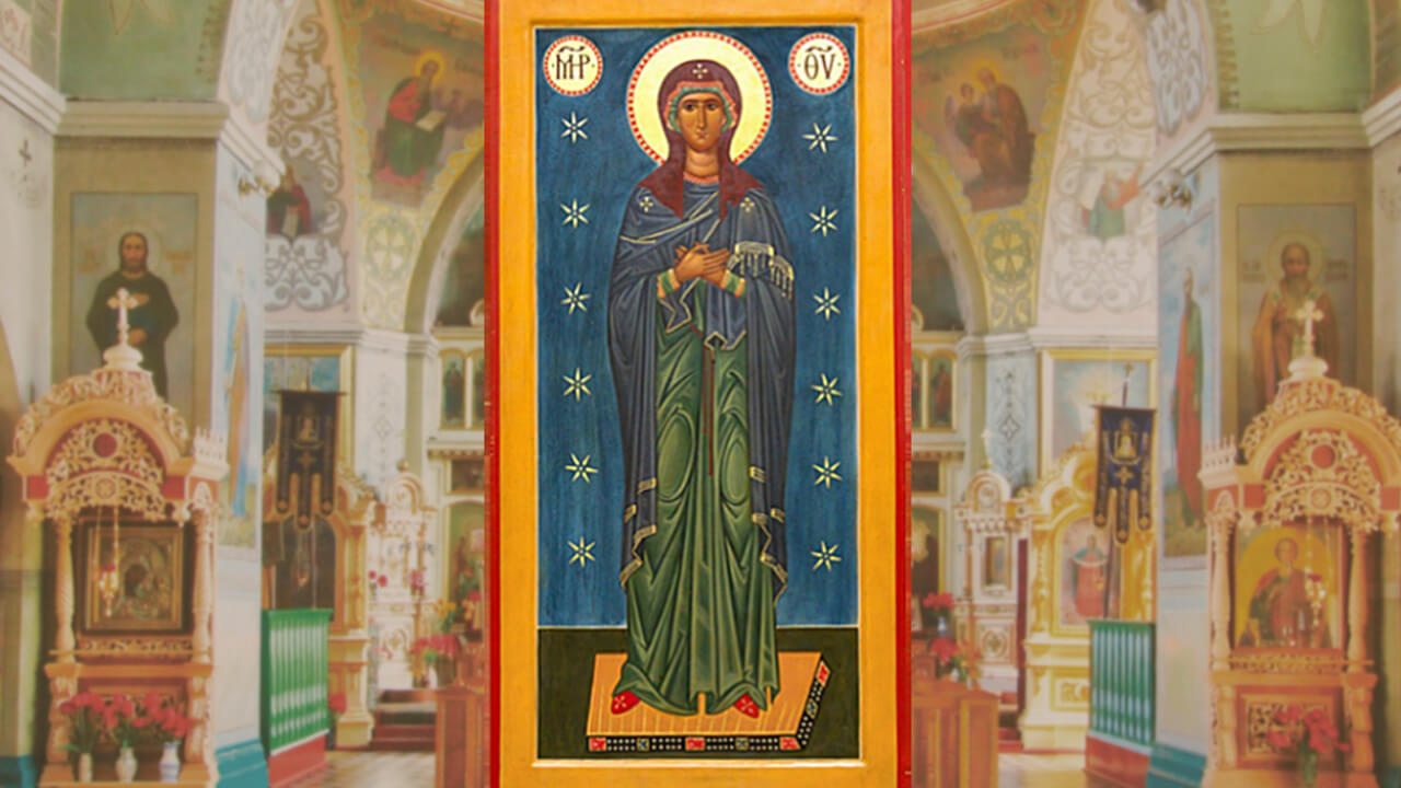 Луганская икона Богородицы