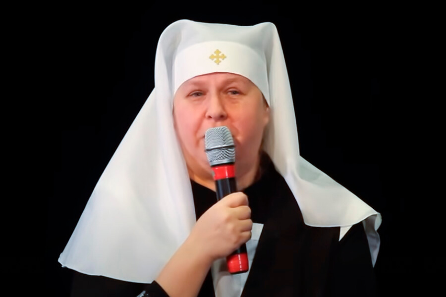 Сестра милосердия Татьяна Абрамова 