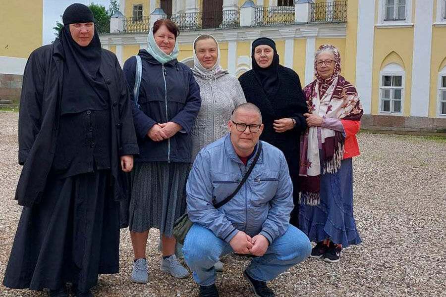 группа паломников