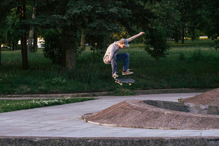 катание на скейте