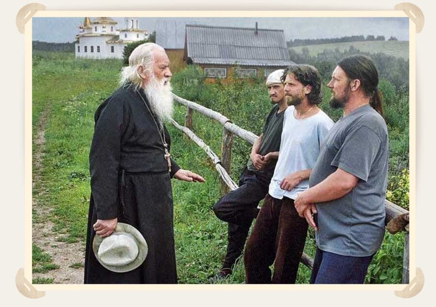 священник на селе