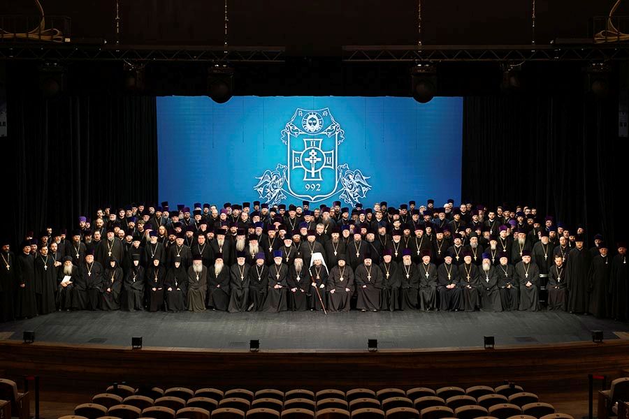 общая фотография епархиального собрания