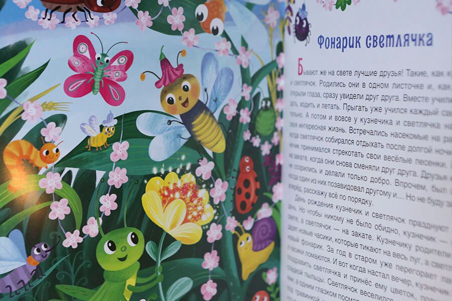 разворот книги