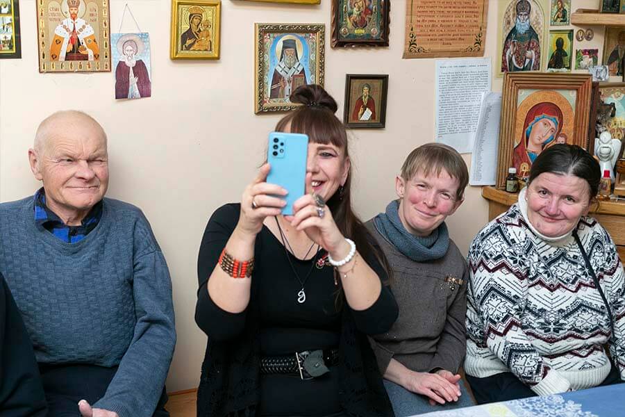 насельники интерната